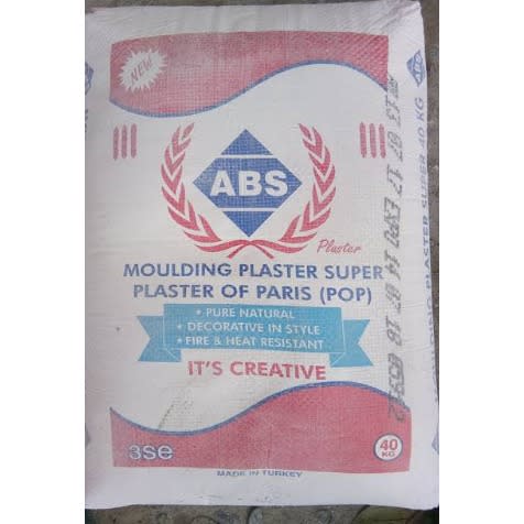 Pop White Cement For Decorative Work-30Bags-1200 Kg -1.5tonnes