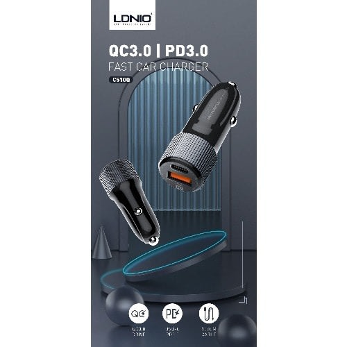 C510q 36w Car Charger Pd+qc3.0 Usb Quick Charge Fast Charging With Type-c Charging C