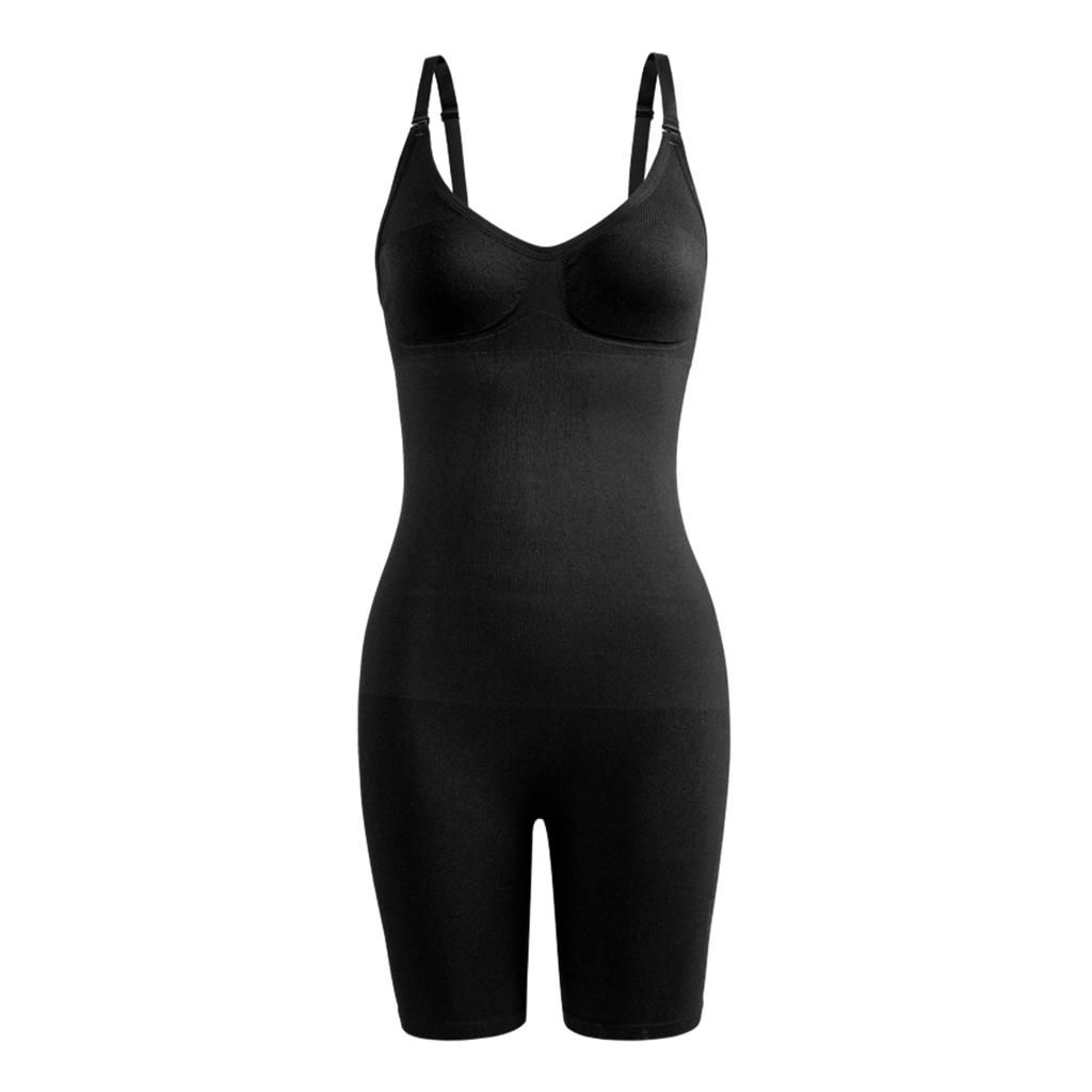 Full Body Shaper Seamless Tummy Control Shapewear Waist Black S M