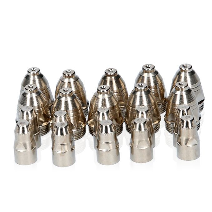 P80 20Pcs Plasma Electrode Tip Nozzle 1.1mm 1.3mm 1.5mm
