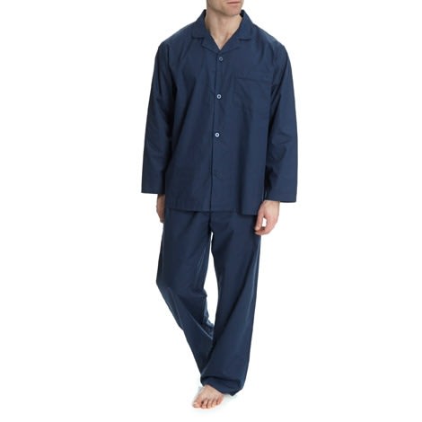 Cotton Pyjamas- Navy