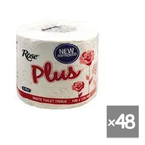 Rose Plus Tissue Paper Roll - 1 Bag Of 48 Pcs