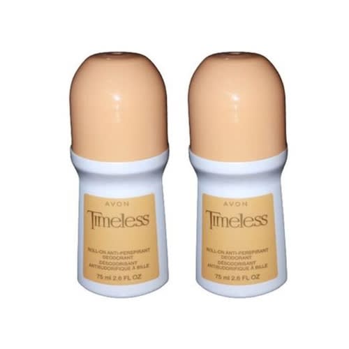 Timeless Roll On Antiperspirant Deodorant - 75ml - 2pcs