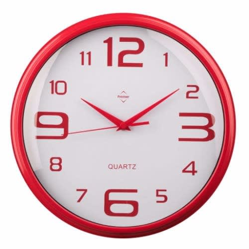 Wall Clock - Red