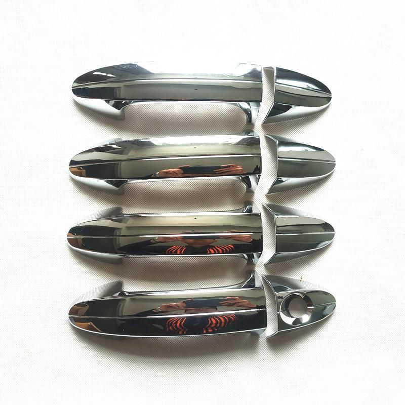 For Ford Fiesta ST RS MK6 2009 2012 Accessories Door Handle Cover Trim Plastic Chrome