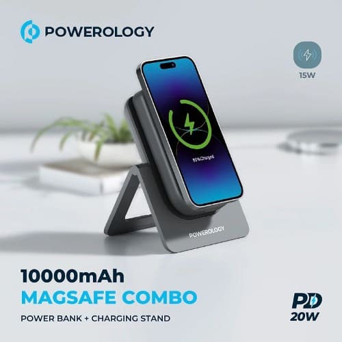 Magsafe Combo Power Bank + Charging Stand - 10000mAh