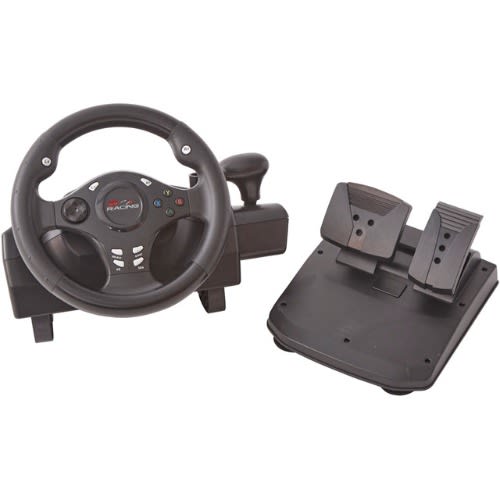 XR Racing Steering Wheel And Pedals For Pc, Ps4, Xbox One, Switch