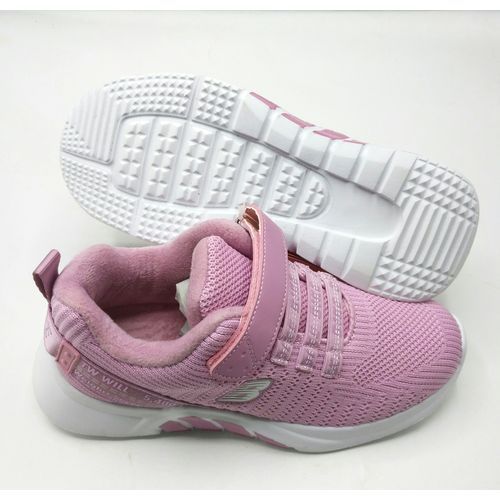 Girls Walking Casual Sneakers - Pink