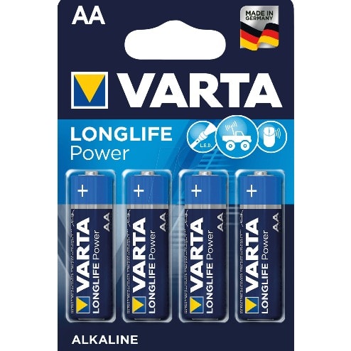 Longlife Power Aa Alkaline Battery - 1.5v - 4 Pcs