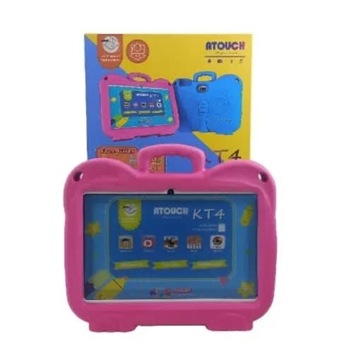Atouch KT4 Kids Tablet Pc With Free Gifts - 7" - 128GB ROM - 6GB RAM - Wifi 4000mAh