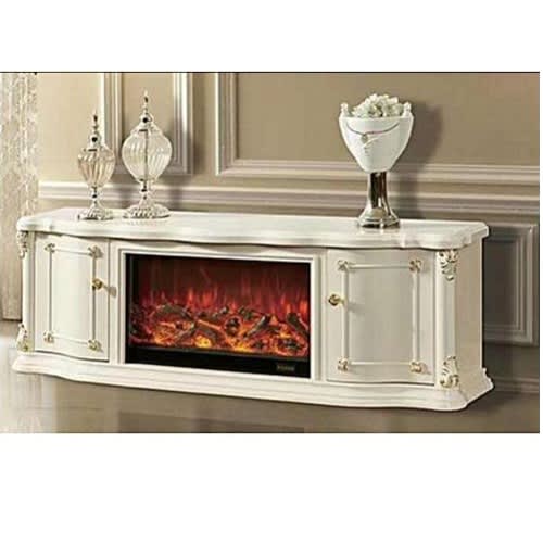 Unicl Tv Stand With Drawers And Fire Flames Lights