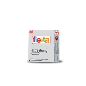 Fiesta Extra Strong Condoms - 3's X 12 Packs