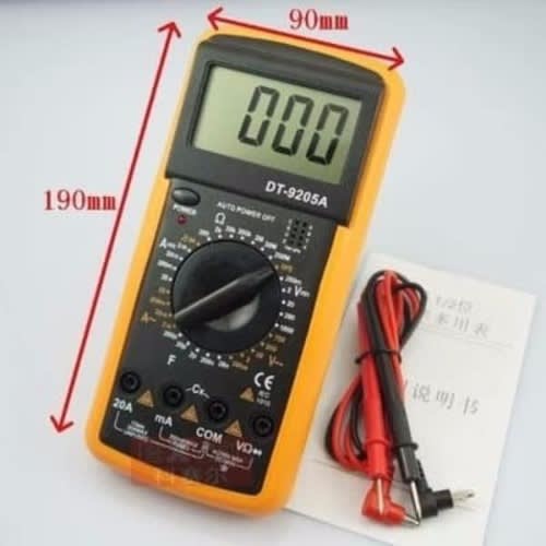 Digital Multimeter 9205a