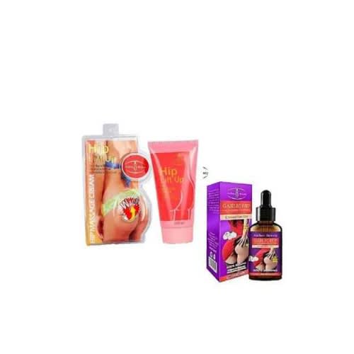 Aichun Beauty Hip Lift Up Buttocks Enlargement Cream And Garlic Hip Oil - 150ml