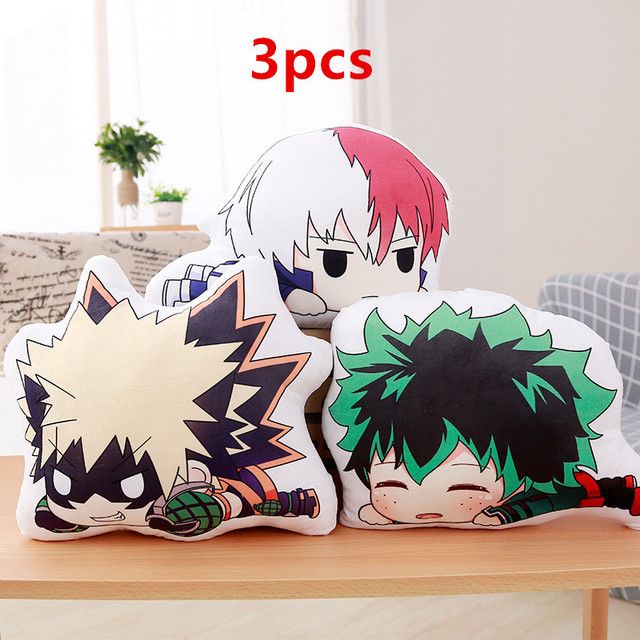 35cm Lovely Cartoon Anime Bakugou Katsuki Todoroki Shoto