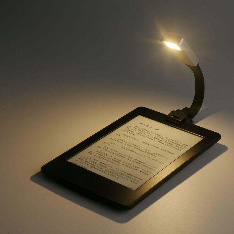 Adjustable  Rechargeable E-book LED Light Book Reading Lamp