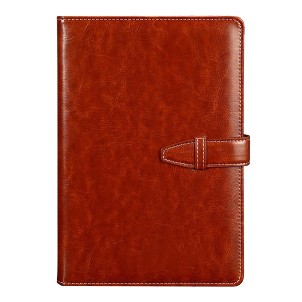 Leather Journal Notebook Writers  Student Drawing Brown