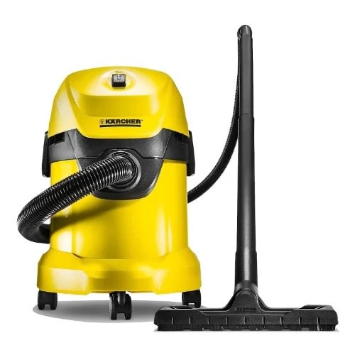 Multipurpose Wet And Dry Vacuum Cleaner -17L - 1000W - Yellow