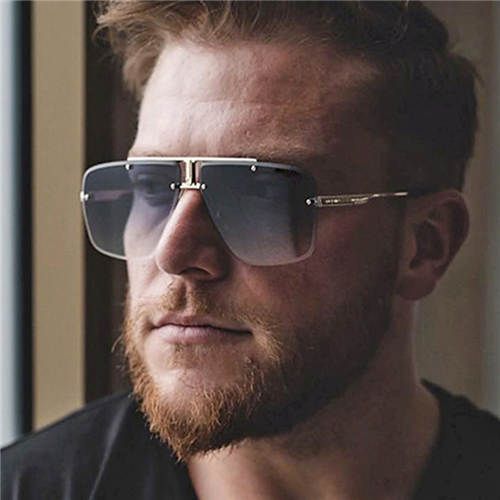 New Fashion Sunglasses Vintage Rimless Sunglasses