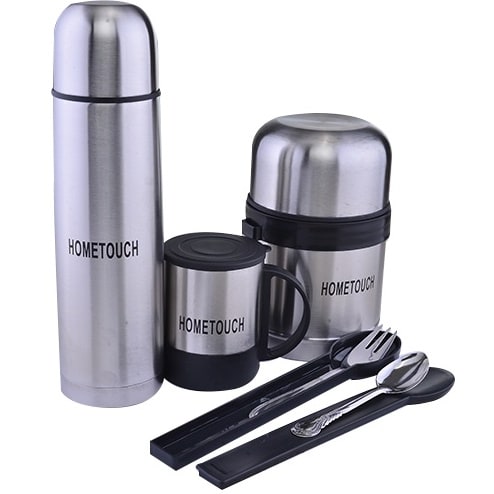 Vacuum Container With Fork and Spoon