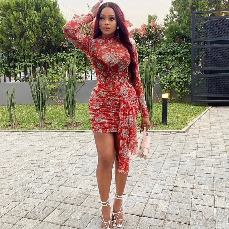 MULTI COLOUR SEXY GOWN