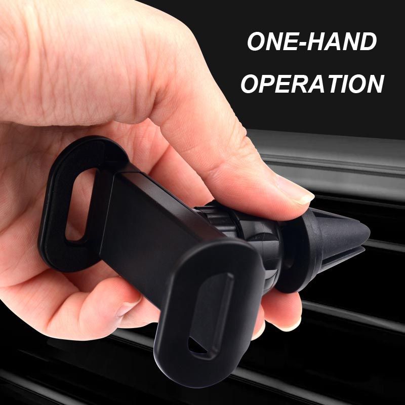 Car Phone Holder For IPhone 13 12 11 X XS 8 7 Samsung S21 S20 360 Degree Support Mobile Air Vent Mount Holder Phone Stand In Car
