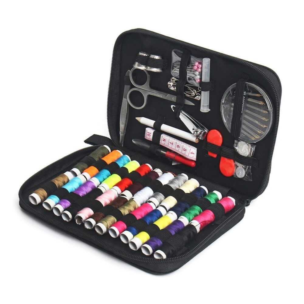 60pcs Multi-function Sewing Box Kit Set For Quilting Stitching Hand Sewing Home And Travelling Sewing Kits