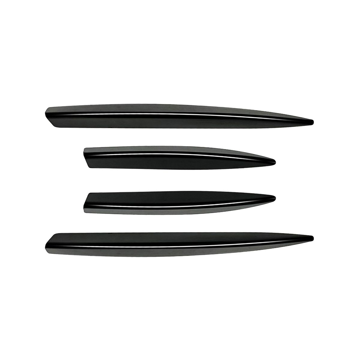 Glossy Black Front Lip Front Grille Trim for A Class W177 A180 2023+ 2018+ Car Spoiler Sticker