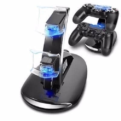 Dual Port Charger For Ps4 Game Pad