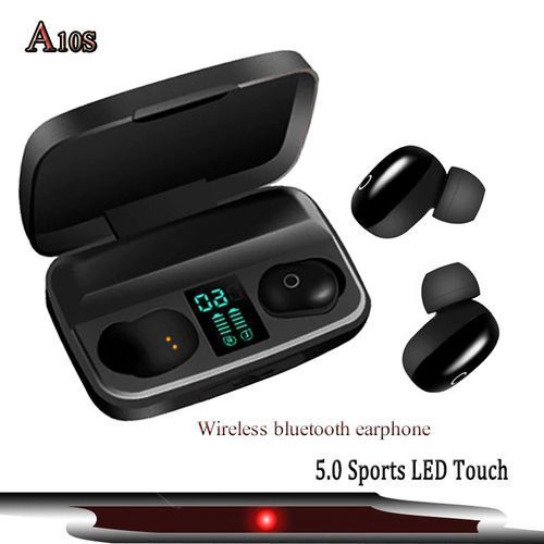A10s Wireless Bluetooth Earphone And Powerbank