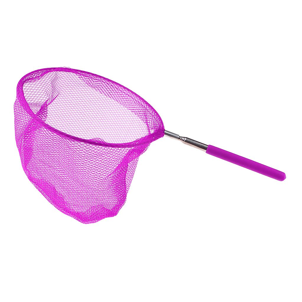 Extendable  Net Telescopic Pond Sea Butterfly Insect Bug Purple