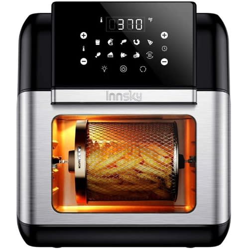 Innsky - Air Fryer - 10.6+ litres Quarts Air Oven - Rotisserie Oven - 1500w