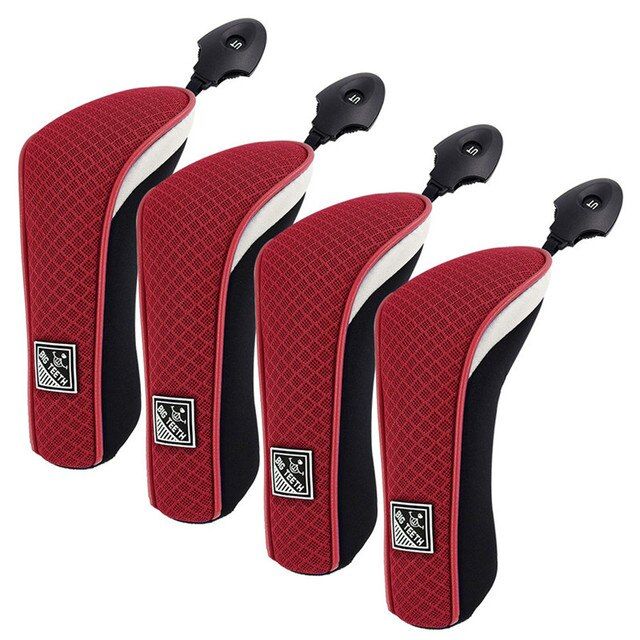 4pcs/set 5 Colors Big Teeth Lightweight Mesh Golf Hybrid Ut