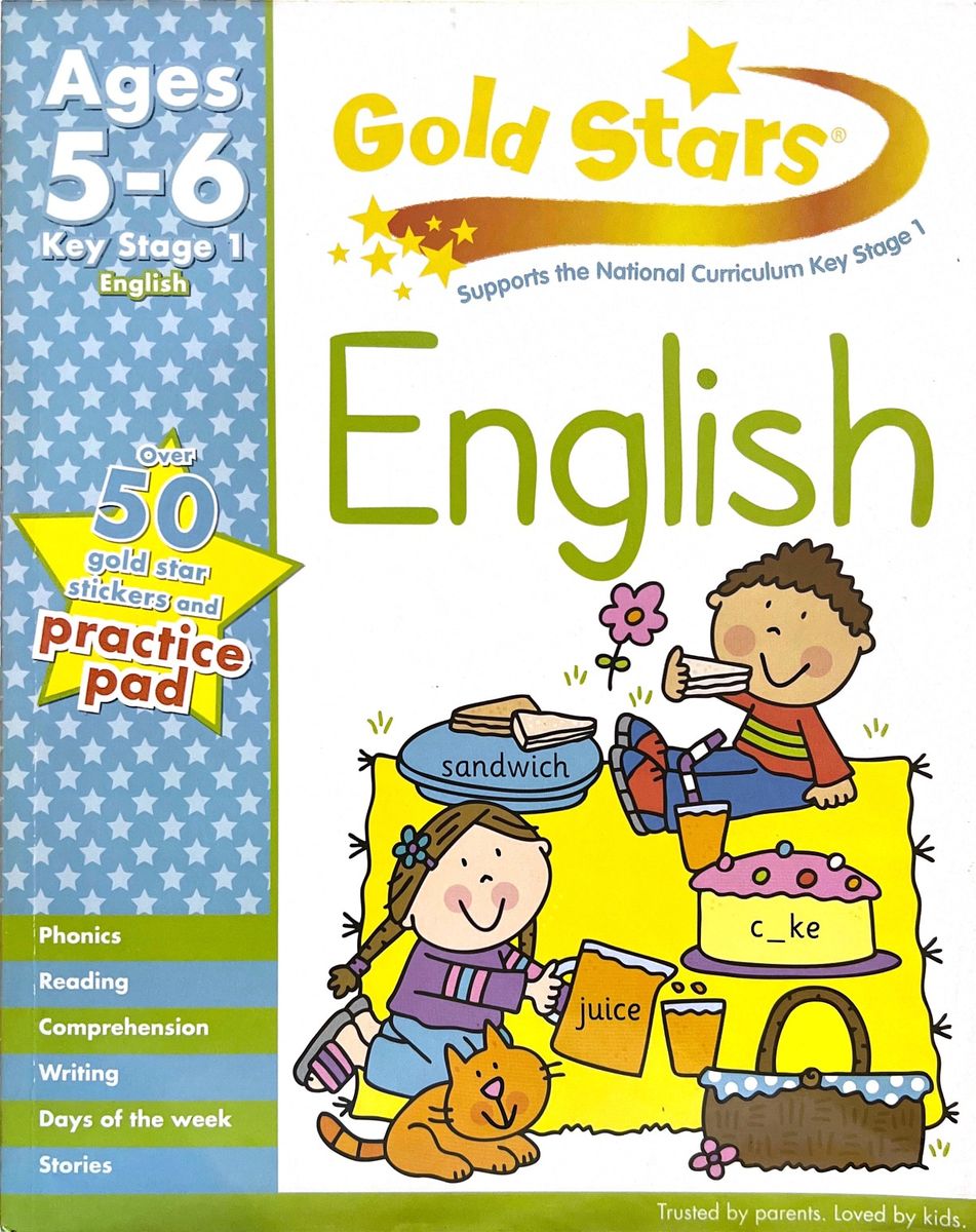 GOLD STARS ENGLISH 5 - 6 KEY STAGE 1