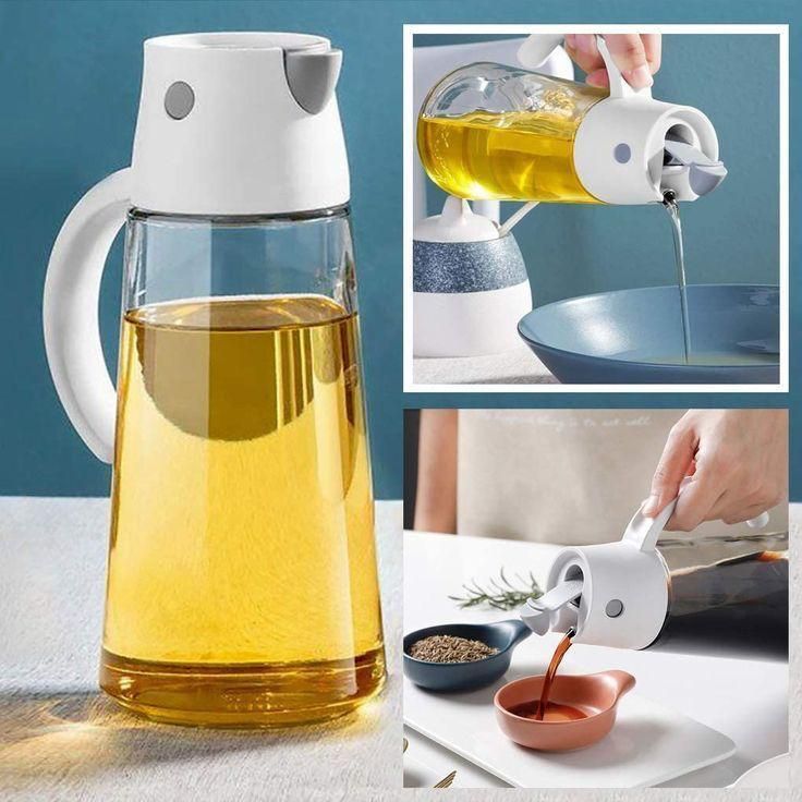 500ML Oil Sprayer  Bottle Spray Olive Oil Empty Bottle Disp