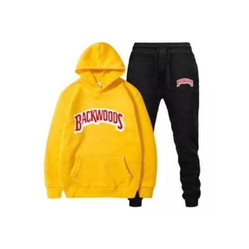 Backwoods Hoodie + Joggers - Yellow & Black