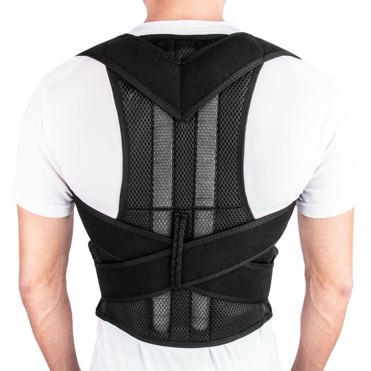Posture Corrector For Men Women Back Brace Adjustable-XL