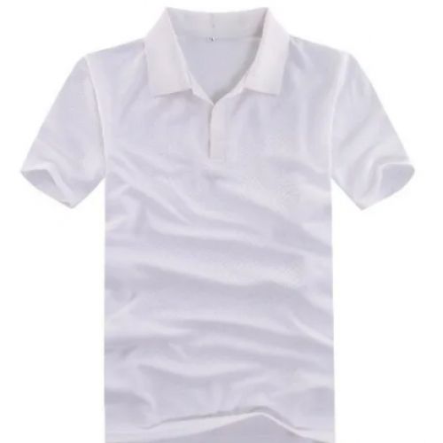 WHITE  UNIFORM POLO FOR UNISEX