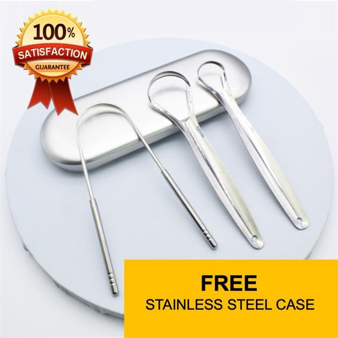 Tongue Cleaner Oral Hygiene Tools 3-Pack