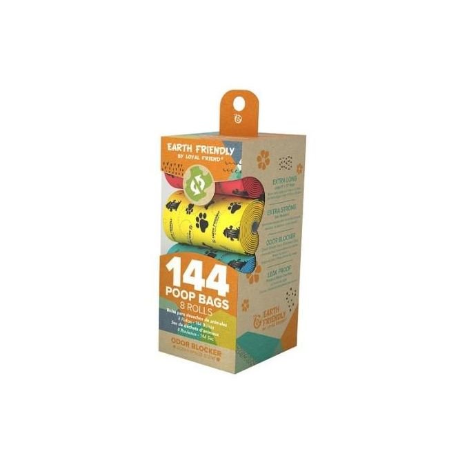 TD Degradable Waste Poop Dog Disposable Bag 8 Rolls