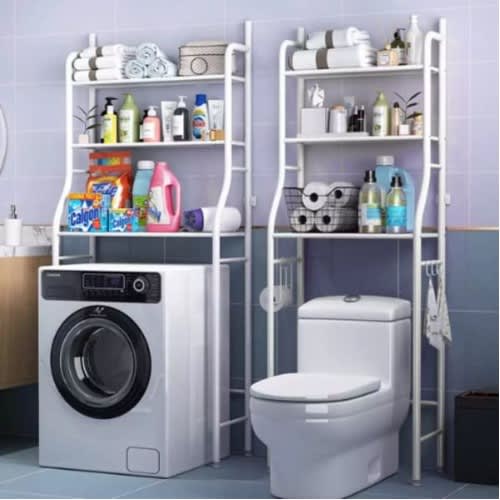 Bathroom Storage Shelf -  Toilet & Washing Machine Rack