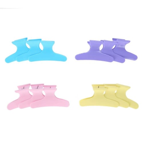 12Pcs Set Butterfly Holding Hair Clamps