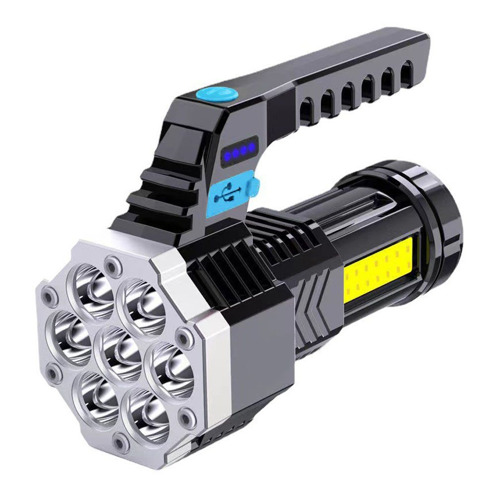 Outdoor Portable Camping Fishing Flashlight Multi-Modes