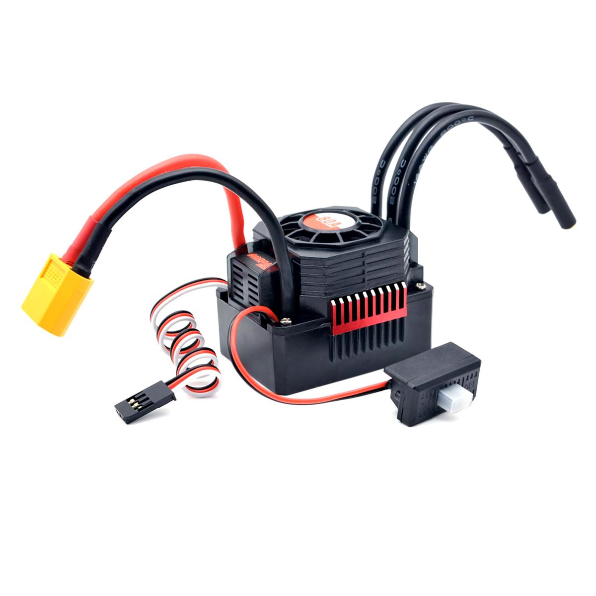 80A ESC With BEC XT60 Plug 2-3S Lipo Waterproof Brushless