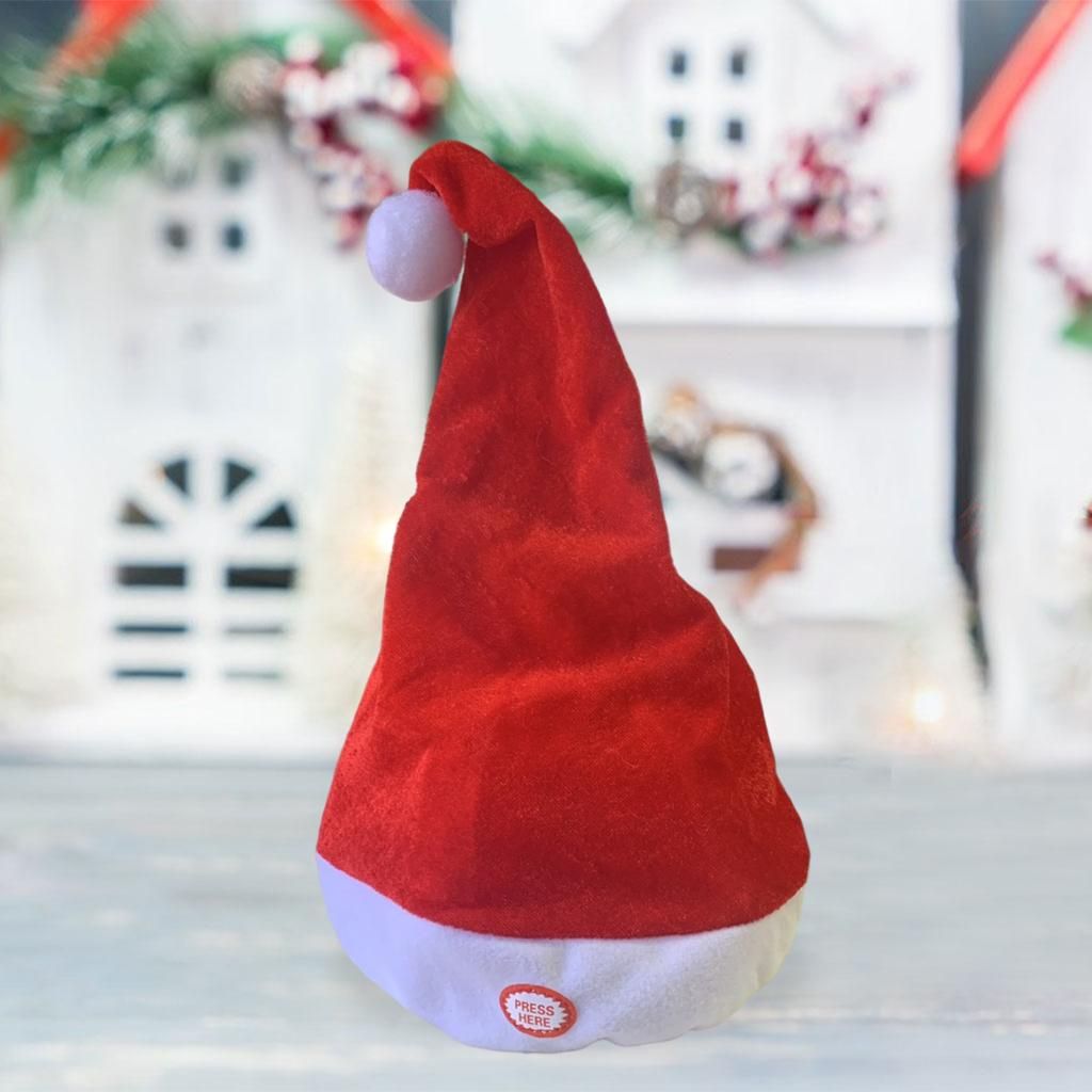 Singing Dancing Santa Hats Decoration Comfort Shorthair