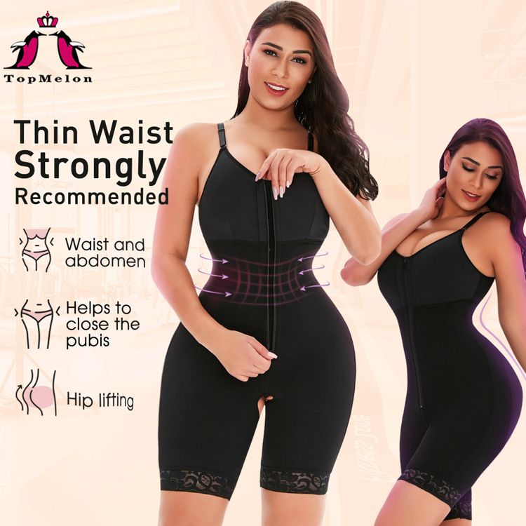 Belly And Hip Lift Plus Size Shapewear-black