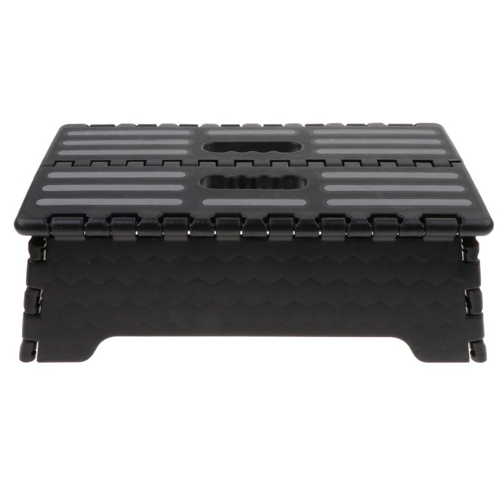Portable Folding Step Stool, Extra Wide Heavy Duty, Non-Slip For