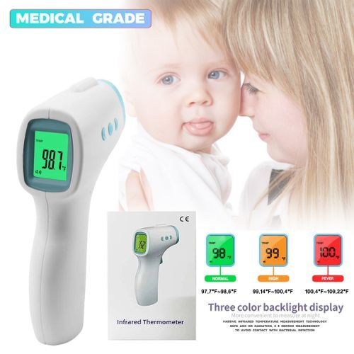 Touch-Free Forehead Thermometer Digital Body & Obeject Thermometer Measurement