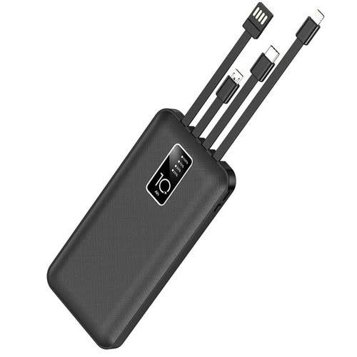 Shplus 1000mAh Power Bank - 4 in 1 Cable Output