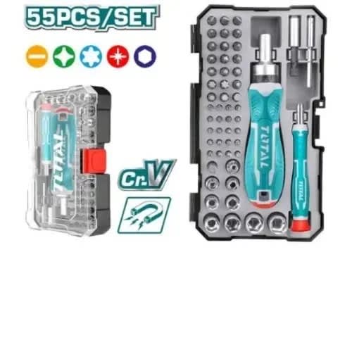 Total Bits Set - 55pcs